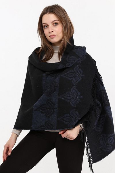Ersperto Double Sided Stole Shoulder Shawl
