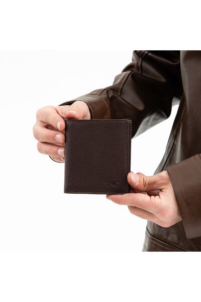 Tamer Tanca Δερμάτινο ανδρικό πορτοφόλι πορτοφόλι, θήκη κάρτας, μπρελόκ 710 111d Erk Czdn