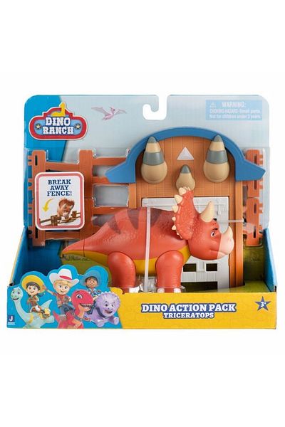 GIOCHI PREZIOSI Dino Ranch Action Pack Triceratops