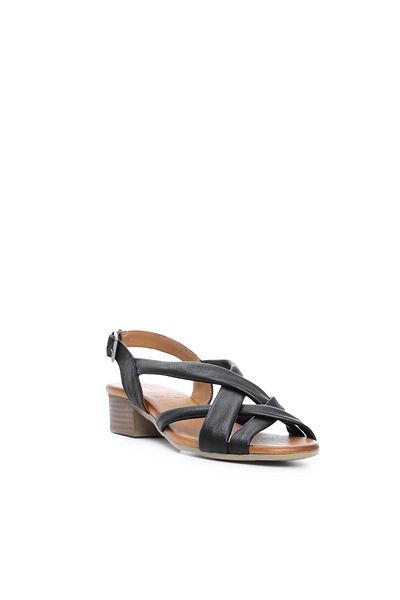 Tamer Tanca Women's Leather Sandals Sandals 766 0119 Byn Sndtl Y22