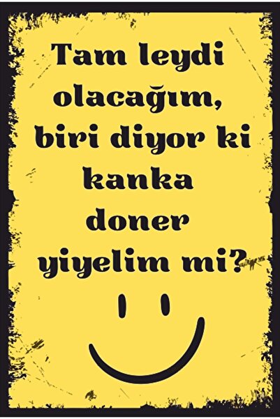 Hayat Poster Poster retro din lemn cu inscripții amuzante de perete