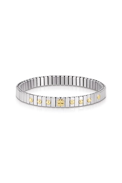 NOMİNATİON Extensıon Bracelet (s) In Stainless Steel With 18k Gold And 1 Symb...