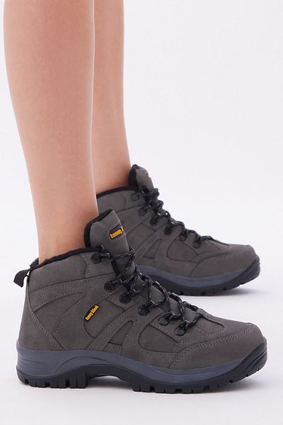 Tonny Black Unisex Smoked Trekking Boots V2rts