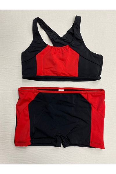 Eros Girl's Sports Shorts Bikini Set