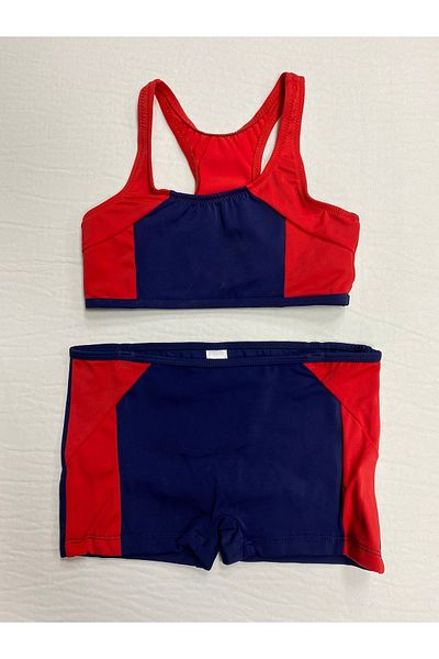 Eros Girl's Sports Shorts Bikini Set