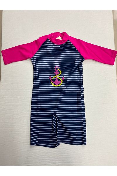 Eros Printed Girl's Jumpsuit Swimsuit