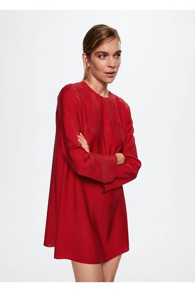 MANGO Woman Satin Dress