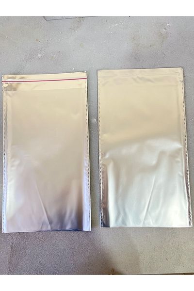 Meyofficial Silver Luxury Gift Package 20*35 Cm 10pcs