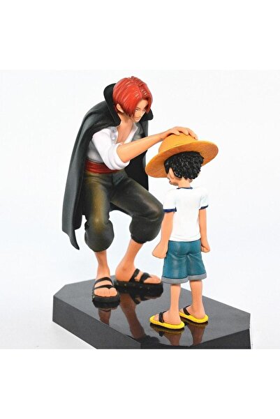 oyuncakçı savaş & europe shop 15cm Anime Tek Parça Saplı Hasır Şapka Luffy Pv...