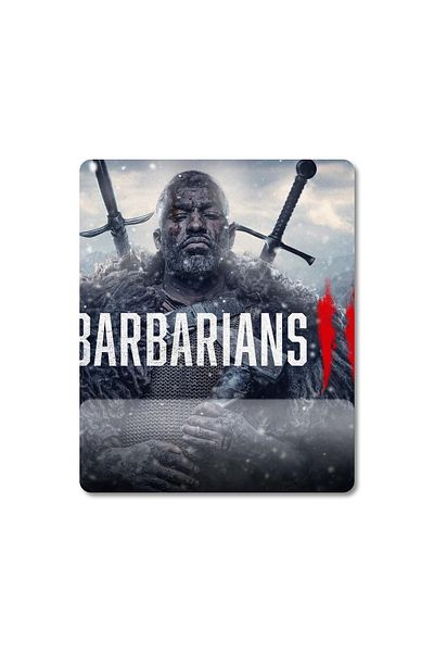 Pixxa نموذج لوحة الماوس Barbarians II مع دعم المعصم - 1