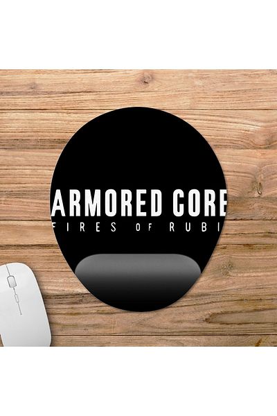 Pixxa Armored Core VI: نموذج لوحة الماوس المدعومة للمعصم من Rubicon - 1 بيضاوي
