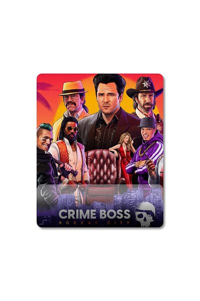 Pixxa Crime Boss: لوحة ماوس مدعومة للمعصم من Rockay City موديل - 1