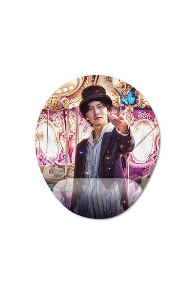 Pixxa صوت السحر - نموذج لوحة ماوس يدعم المعصم Annarasumanara - 1 بيضاوي