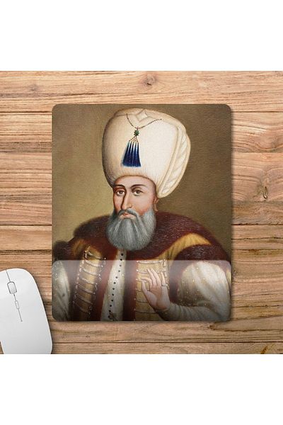 Pixxa نموذج لوحة الماوس Kanuni Sultan Suleyman مع دعم المعصم - 1