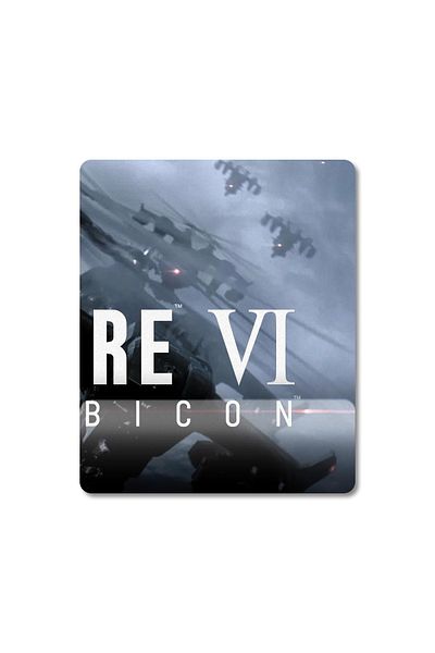 Pixxa Armored Core VI: Fires Of Rubicon Mousepad مع نموذج دعم المعصم - 2