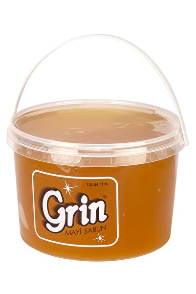 Grin Ekolojik Jel Arap Sabunu, 3 Kg Ayçiçek Yağlı Macun Formunda Sabun