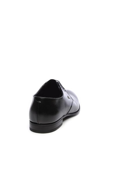 FABI Men's Black Leather Classic Shoes