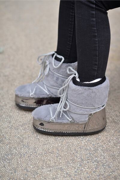 KİMİYA71 SHOES Rayne Gümüş Kar Botu