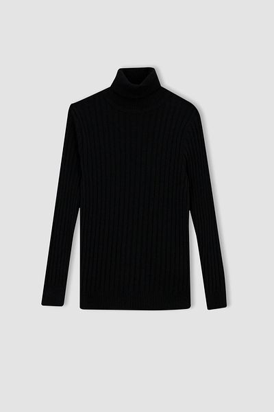 DeFacto Regular Fit Turtleneck Knitwear Sweater