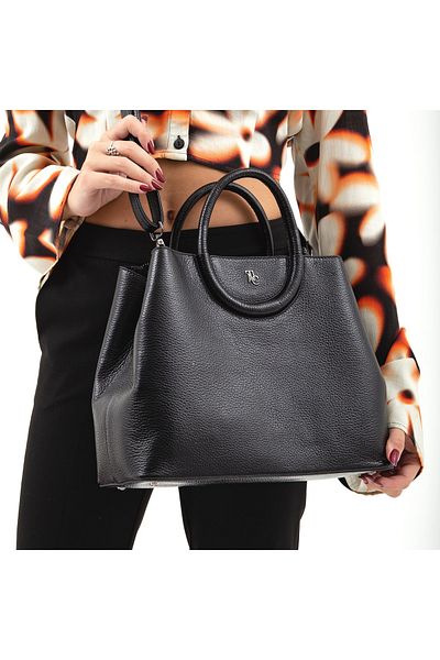 Tamer Tanca Women's Leather Shoulder Bag 898 6050 Bn Bag Sk 22/23