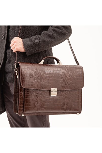 Tamer Tanca حقيبة جلدية للرجال 898 217 Erk Canta Y22
