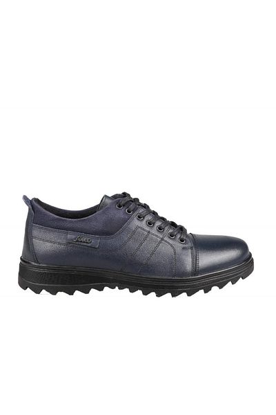 Fosco Ανδρικά παπούτσια casual 2904 από γνήσιο δέρμα Navy Blue