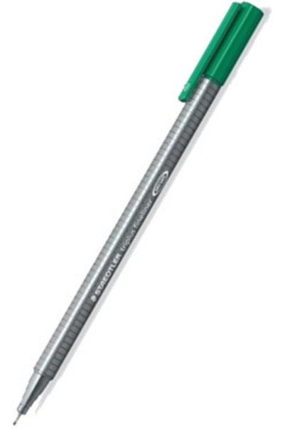 Staedtler Fineliner Triplus Triangular 0.3 mm Green 334-5