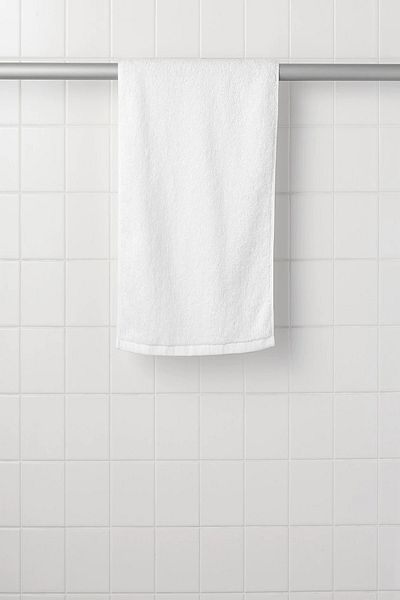 TFEX Hotel Type White Hand and Face Towel Cotton 50X90 cm 12/1 Yarn