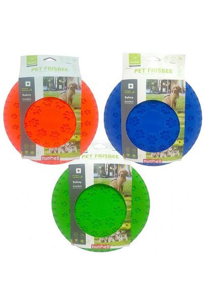 Nunbell Dog Toy Plastic Firizbi 23 Cm