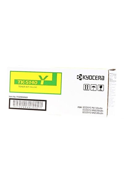 KYOCERA Tk-5140y M6030/6530/p6130 Sarı Toner Orjinal 5.000 Sayfa 1t02nranl0