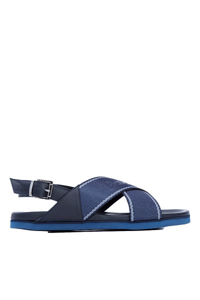 Baldinini Men's Textile Sandals and Slippers - Baldınını 509196532 Y21