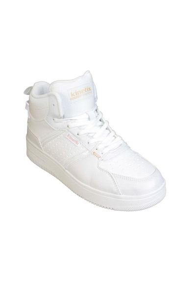 Kinetix White X-comfort Thick Sole High Top Women's Sneakers