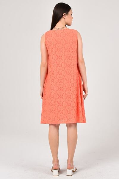 MİMBA Dantelli Yavru Ağzı Hamile Elbisesi