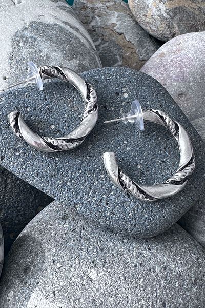 CAPO by Aytaç Yamaç Stud Hoop Earrings