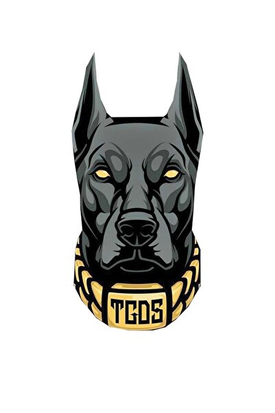 MegaSticker ملصق سيارة دوبيرمان، دراجة نارية، خوذة، كمبيوتر محمول، زجاج 15x8 سم