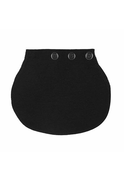 Pimobile Maternity Pants Waist Expander-Pants Expander for Women Black-white