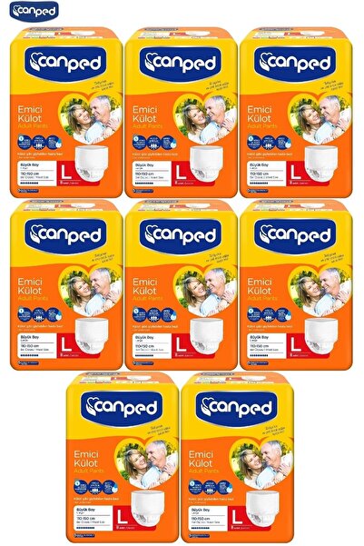 Canped Emici Külot Hasta Bezi Büyük-large 64 Adet (8pk*8)