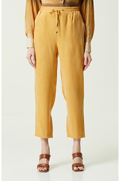 Network Safran Yüksek Bel Düz Paça Pantolon