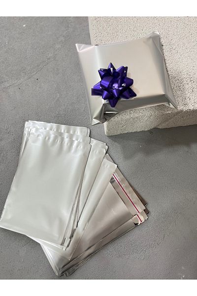 Meyofficial Silver Color Gift Package 12*17 cm 20pcs