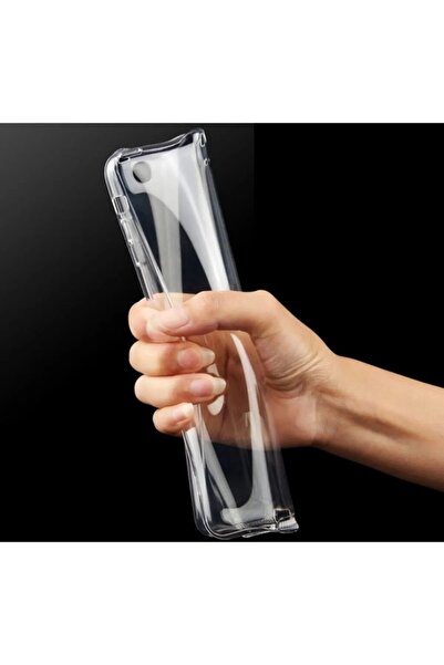 TEKNETSTORE Transparent Nitro Anti Shock Silicone Tablet Case for Apple Ipad 8th and 9th Generation 10.2 Inch 2021 / 2022 Compatible