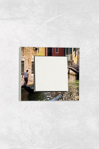 markcat Ovivo grano UV Printed Venetian Pattern White Single Decorative Switch Socket Frame Set