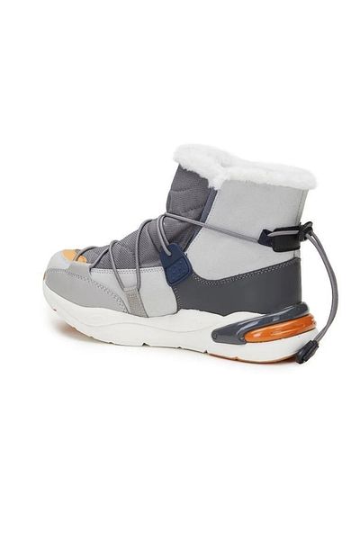 Vicco Pablo Shearling Boys Gray Boots (943.f21k.368-18)