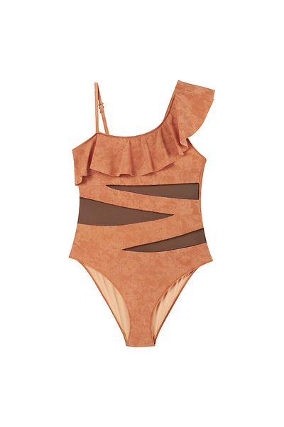 SHELLSEA Girl's Tulle Flounce Swimsuit