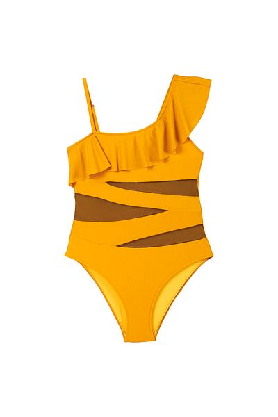 SHELLSEA Girl's Tulle Flounce Swimsuit