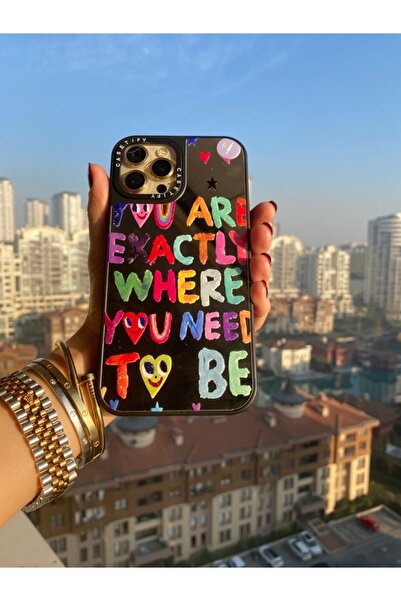 casewordtr حافظة متوافقة مع هاتف Iphone 14 Pro من Casetify موديل جديد مع طباع...