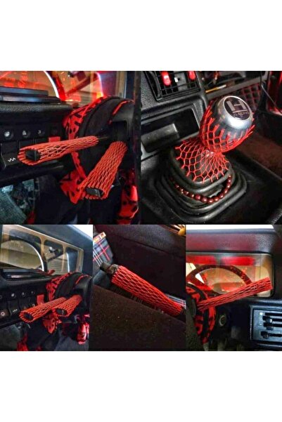 Genel Markalar Ford Transit Custom  Serisine Uyumlu Araç İçi 10 Lu Kırmızı Fi...