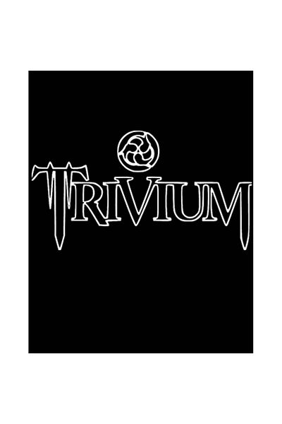 Z zepplin Trivium Logo Tip Big Back Patch Patch