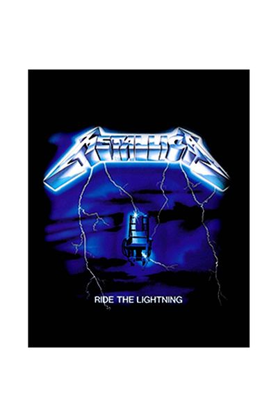 Z zepplin Metallica Ride The Lightning Petice mare pentru spate