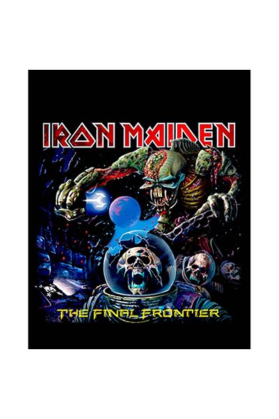 Z zepplin Iron Maiden The Final Frontier Patch mare pentru spate