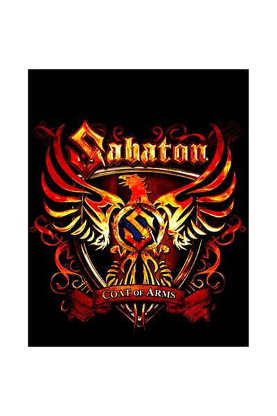 Z zepplin Sabaton Coat Of Arms Patch mare pe spate